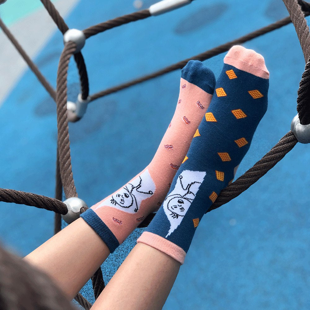 TSH Fun Colour-Blocking Socks