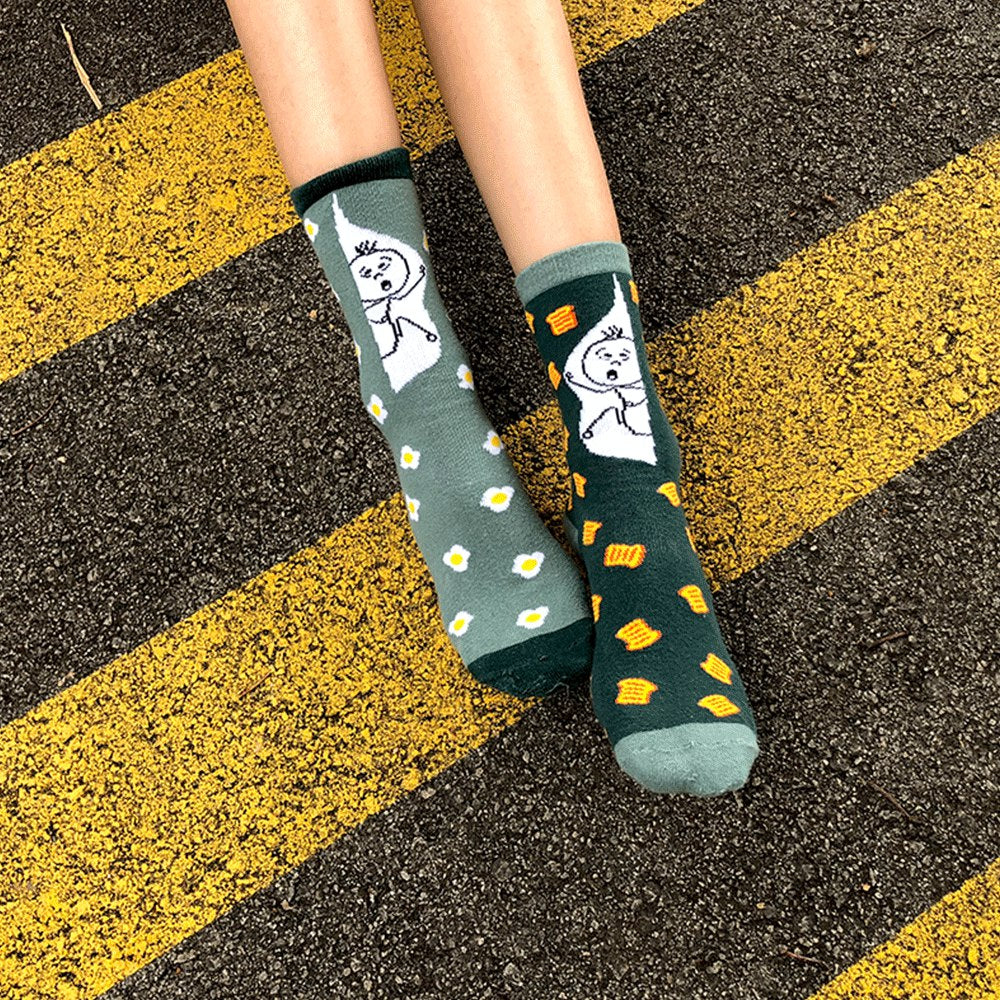 TSH Fun Colour-Blocking Socks