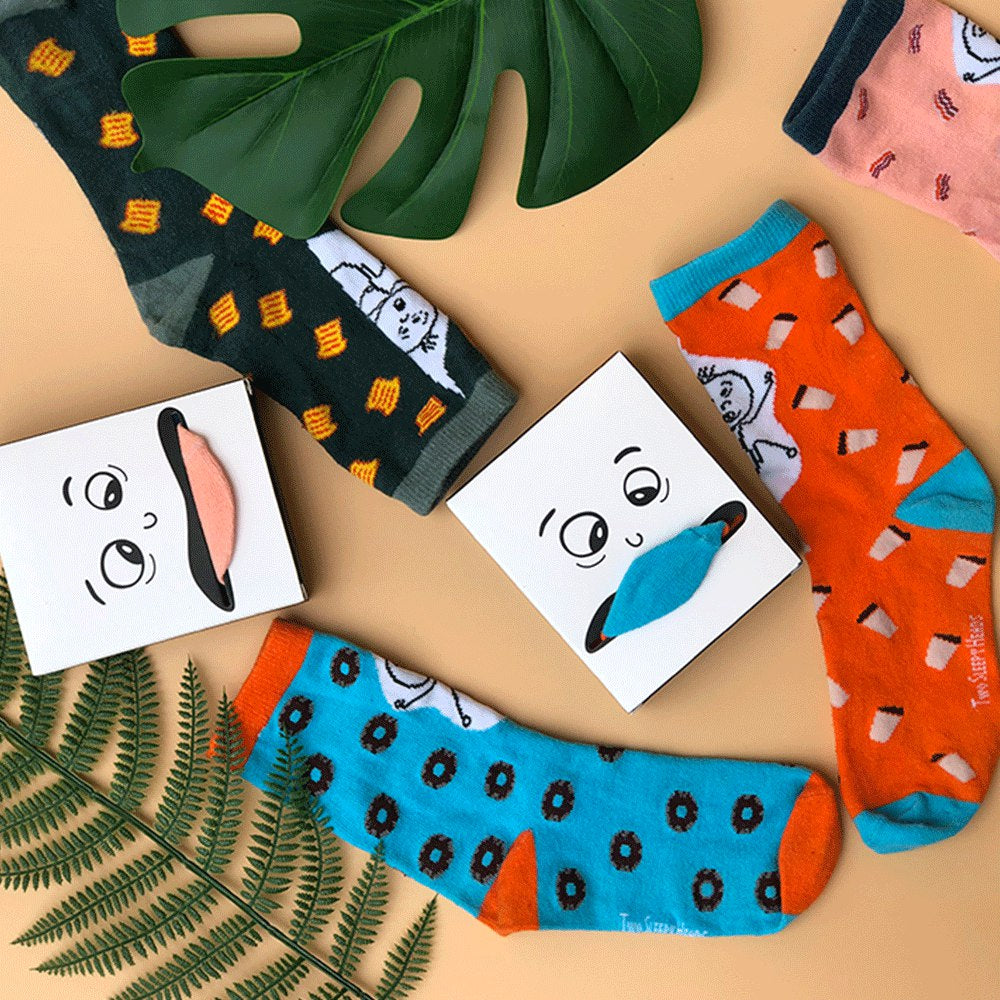 TSH Fun Colour-Blocking Socks