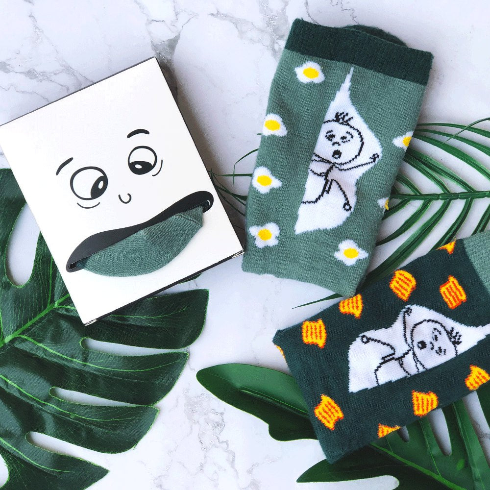 TSH Fun Colour-Blocking Socks