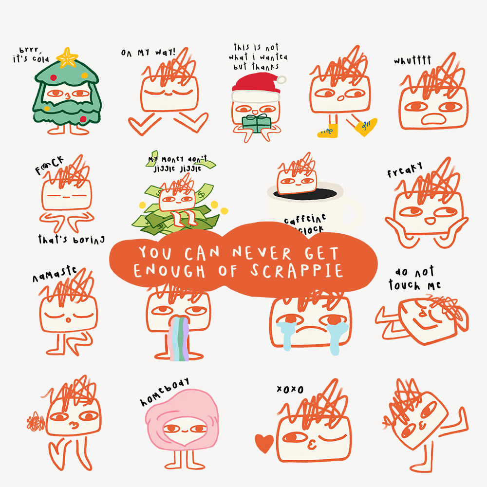 Scrappie Telegram Sticker Pack